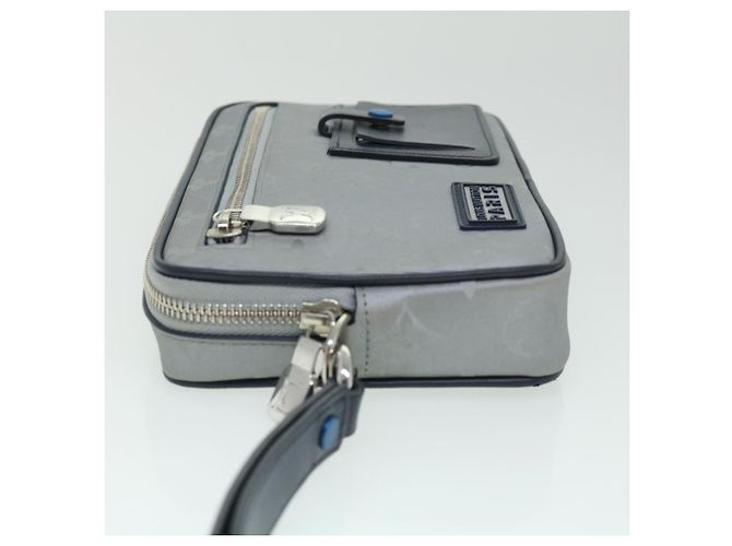 LOUIS VUITTON Clutch Satellite Monogram Argento M44171 LV Auth 32349SAV - vista 4
