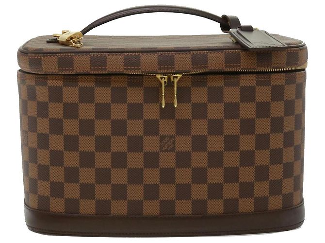 LOUIS VUITTON Borsa a Mano Nice Damier Ebene SPO 2way N47280 LV Auth 32758SAV - vista 13
