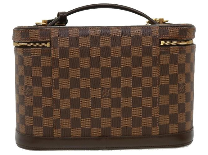 LOUIS VUITTON Borsa a Mano Nice Damier Ebene SPO 2way N47280 LV Auth 32758SAV - vista 2