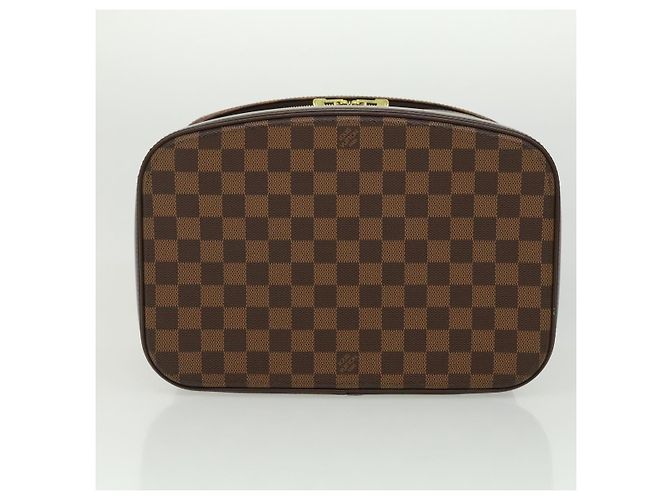 LOUIS VUITTON Borsa a Mano Nice Damier Ebene SPO 2way N47280 LV Auth 32758SAV - vista 5