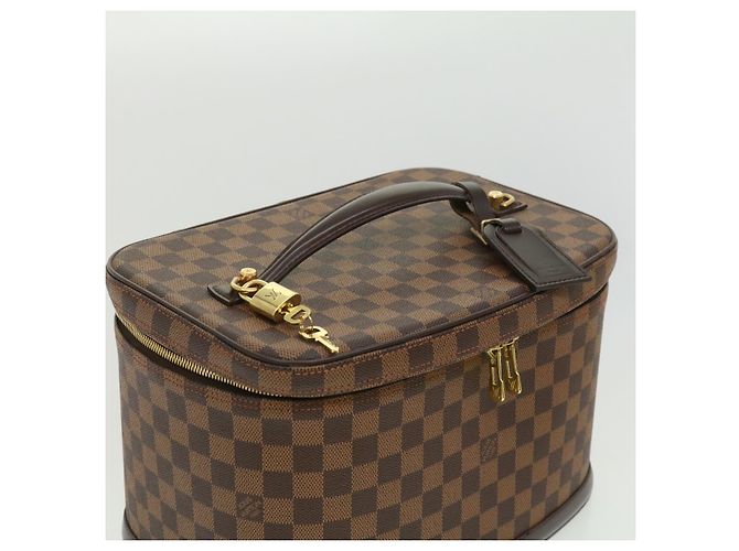 LOUIS VUITTON Borsa a Mano Nice Damier Ebene SPO 2way N47280 LV Auth 32758SAV - vista 6