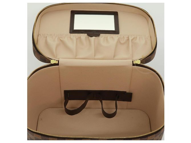 LOUIS VUITTON Borsa a Mano Nice Damier Ebene SPO 2way N47280 LV Auth 32758SAV - vista 8