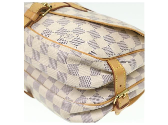 LOUIS VUITTON Borsa a Spalla Damier Azur Saumur 30 N48202 LV Auth 37002SAV - vista 14
