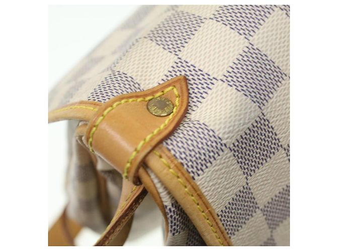 LOUIS VUITTON Borsa a Spalla Damier Azur Saumur 30 N48202 LV Auth 37002SAV - vista 19