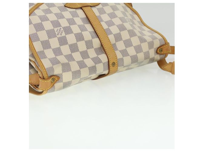 LOUIS VUITTON Borsa a Spalla Damier Azur Saumur 30 N48202 LV Auth 37002SAV - vista 6