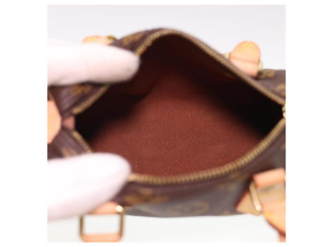 LOUIS VUITTON Borsa a Mano Mini Speedy Monogram M41534 LV Auth am4166SAV Monogramma - vista 10