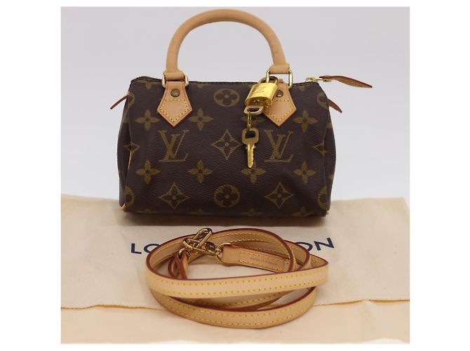 LOUIS VUITTON Borsa a Mano Mini Speedy Monogram M41534 LV Auth am4166SAV Monogramma - vista 12