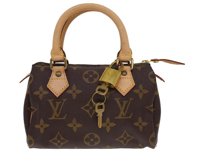 LOUIS VUITTON Borsa a Mano Mini Speedy Monogram M41534 LV Auth am4166SAV Monogramma - vista 13