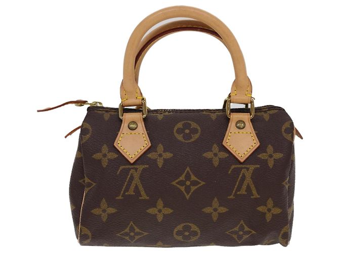 LOUIS VUITTON Borsa a Mano Mini Speedy Monogram M41534 LV Auth am4166SAV Monogramma - vista 2