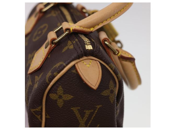 LOUIS VUITTON Borsa a Mano Mini Speedy Monogram M41534 LV Auth am4166SAV Monogramma - vista 20