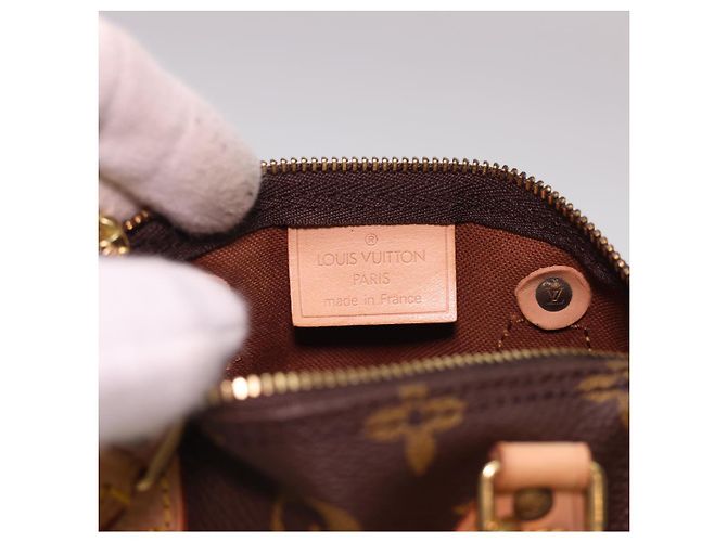 LOUIS VUITTON Borsa a Mano Mini Speedy Monogram M41534 LV Auth am4166SAV Monogramma - vista 22