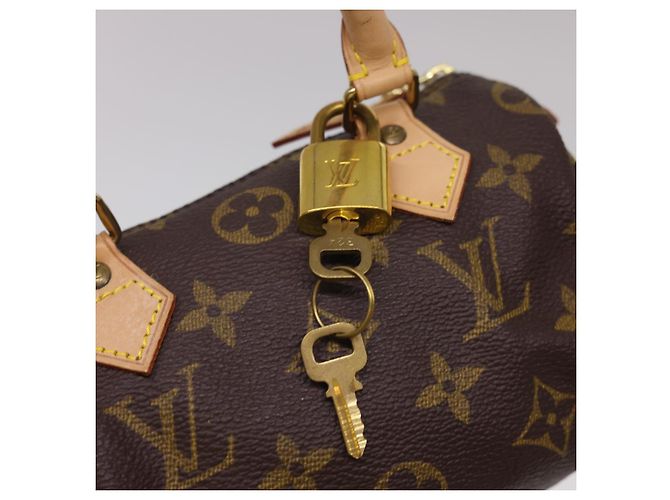 LOUIS VUITTON Borsa a Mano Mini Speedy Monogram M41534 LV Auth am4166SAV Monogramma - vista 9