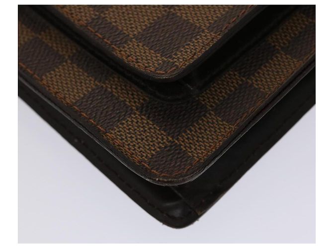 LOUIS VUITTON Damier Ebene Monceau 28 Hand Bag SPO 2way N48088 LV Auth 47539SAV - view 15