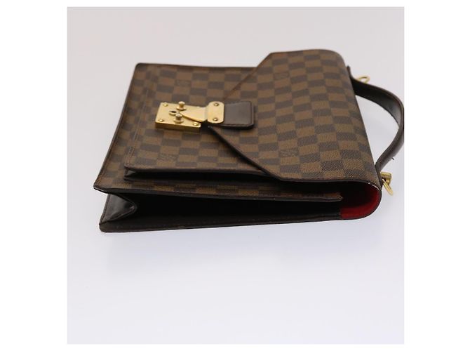 LOUIS VUITTON Damier Ebene Monceau 28 Hand Bag SPO 2way N48088 LV Auth 47539SAV - view 3