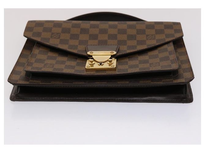 LOUIS VUITTON Damier Ebene Monceau 28 Hand Bag SPO 2way N48088 LV Auth 47539SAV - view 5