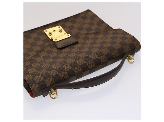 LOUIS VUITTON Damier Ebene Monceau 28 Hand Bag SPO 2way N48088 LV Auth 47539SAV - view 6