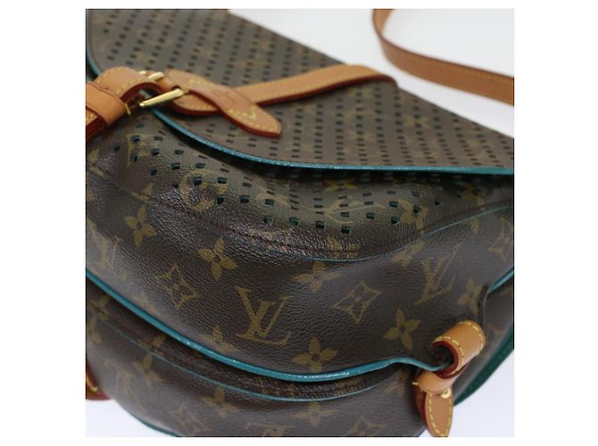 LOUIS VUITTON Borsa a Spalla Monogram Perfo Saumur 30 M93998 LV Auth 49620SAV Monogramma - vista 15
