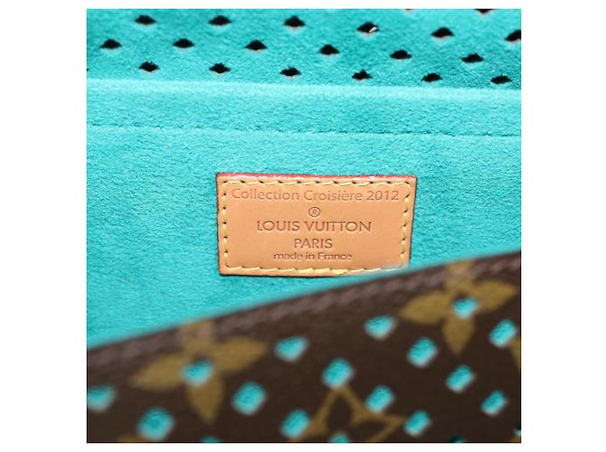 LOUIS VUITTON Borsa a Spalla Monogram Perfo Saumur 30 M93998 LV Auth 49620SAV Monogramma - vista 25