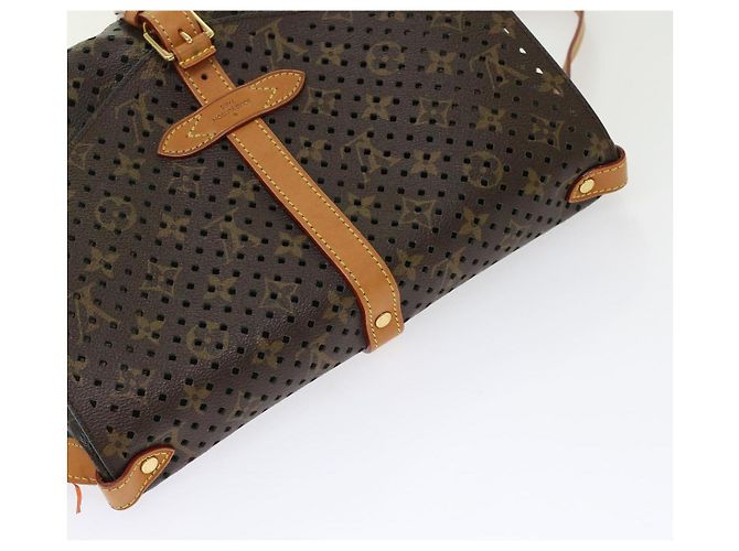 LOUIS VUITTON Borsa a Spalla Monogram Perfo Saumur 30 M93998 LV Auth 49620SAV Monogramma - vista 6