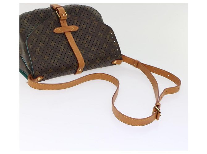 LOUIS VUITTON Borsa a Spalla Monogram Perfo Saumur 30 M93998 LV Auth 49620SAV Monogramma - vista 7