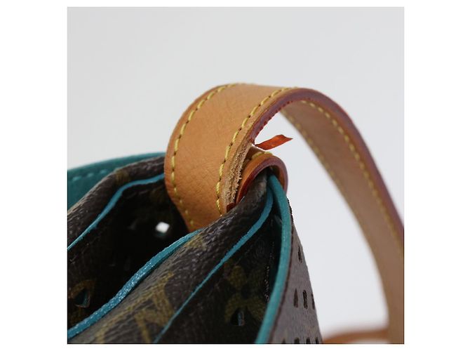 LOUIS VUITTON Borsa a Spalla Monogram Perfo Saumur 30 M93998 LV Auth 49620SAV Monogramma - vista 8
