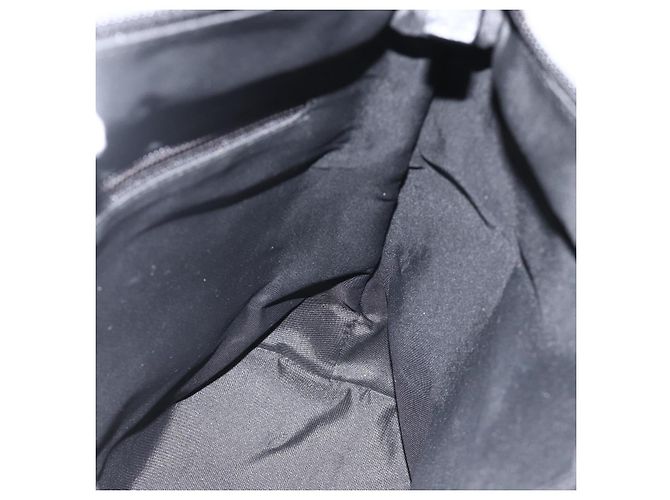 GUCCI GG Canvas Tote Bag Schwarz Silber 019 0402 1705 Auth am11183A - Ansicht 21