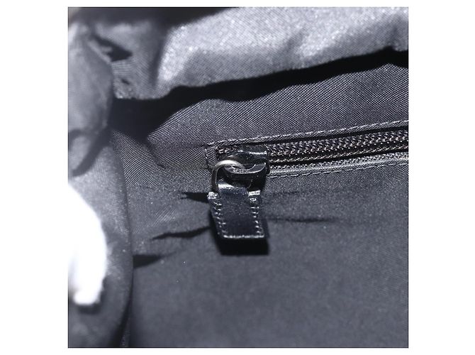 GUCCI GG Canvas Tote Bag Schwarz Silber 019 0402 1705 Auth am11183A - Ansicht 23