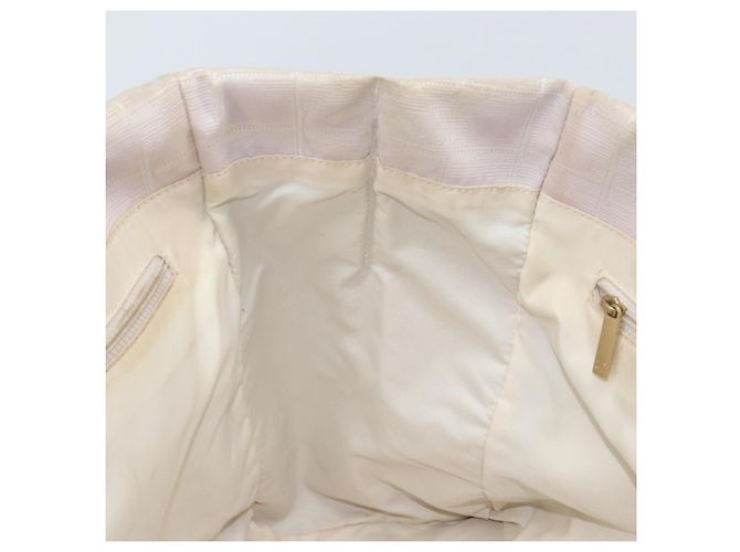 CHANEL Nuova Borsa Tote da Viaggio Nylon Rosa Oro CC Auth BA11718 D'oro - vista 17