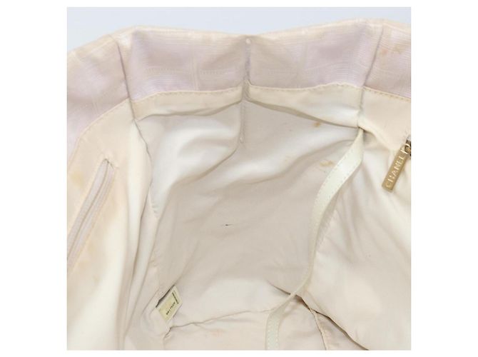 CHANEL Nuova Borsa Tote da Viaggio Nylon Rosa Oro CC Auth BA11718 D'oro - vista 18