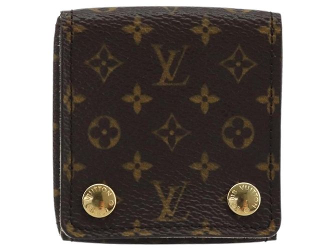 BOÎTE À BIJOUX Monogram LOUIS VUITTON Boîte à Bijoux LV Auth AMZ186A Monogramme - vue 13