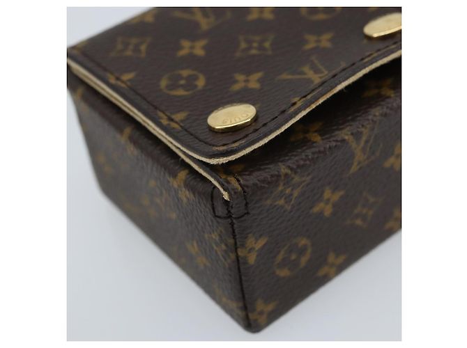 BOÎTE À BIJOUX Monogram LOUIS VUITTON Boîte à Bijoux LV Auth AMZ186A Monogramme - vue 14