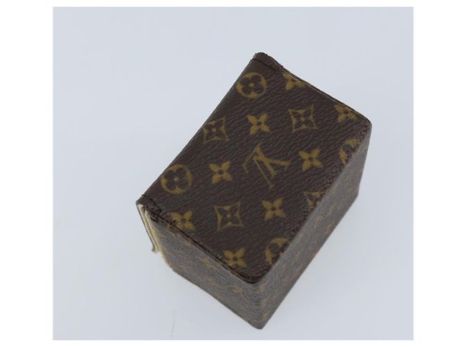 BOÎTE À BIJOUX Monogram LOUIS VUITTON Boîte à Bijoux LV Auth AMZ186A Monogramme - vue 5