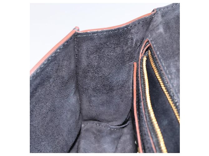 Borsa a Spalla Miu Miu in Pelle Nera e Oro Auth MX101V Nero D'oro - vista 23