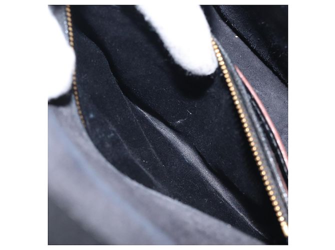 Borsa a Spalla Miu Miu in Pelle Nera e Oro Auth MX101V Nero D'oro - vista 25