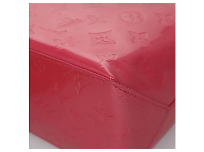 LOUIS VUITTON Borsa a Mano Monogram Vernis Reade PM FuchsiaPink M91221 Auth 114585V Rosa Fuschia - vista 14