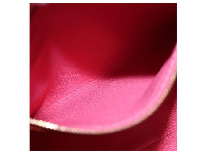 LOUIS VUITTON Borsa a Mano Monogram Vernis Reade PM FuchsiaPink M91221 Auth 114585V Rosa Fuschia - vista 22