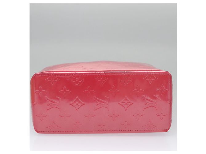 LOUIS VUITTON Borsa a Mano Monogram Vernis Reade PM FuchsiaPink M91221 Auth 114585V Rosa Fuschia - vista 5