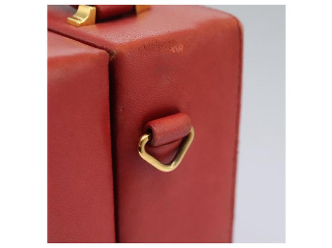 CHANEL Borsa Matelassé in Pelle di Agnello 2way Rossa CC Auth 115600V Rosso - vista 18
