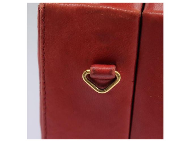 CHANEL Borsa Matelassé in Pelle di Agnello 2way Rossa CC Auth 115600V Rosso - vista 19