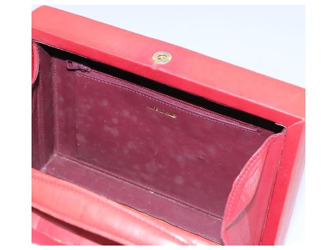CHANEL Borsa Matelassé in Pelle di Agnello 2way Rossa CC Auth 115600V Rosso - vista 29
