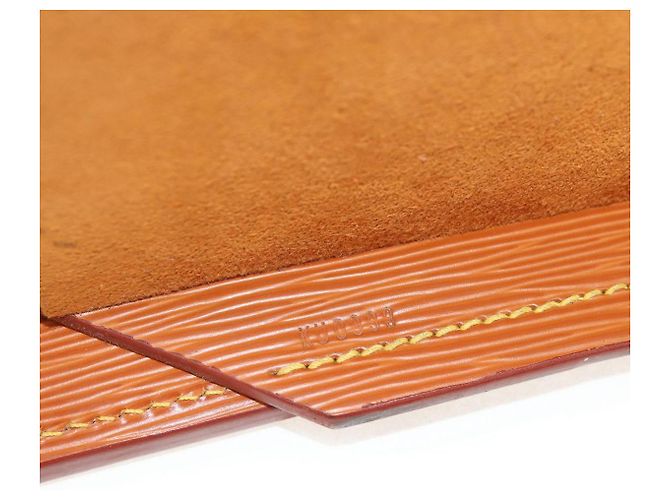 LOUIS VUITTON Astuccio per Documenti Clutch Bag Zipangu Oro LV Auth ep11199V - vista 12