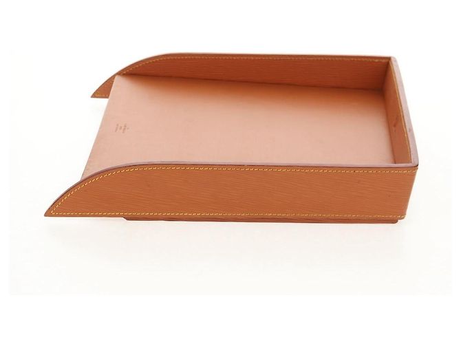 LOUIS VUITTON Astuccio per Documenti Clutch Bag Zipangu Oro LV Auth ep11199V - vista 3
