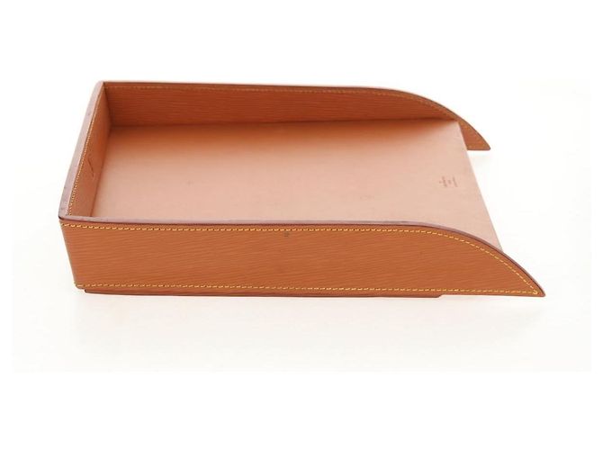 LOUIS VUITTON Astuccio per Documenti Clutch Bag Zipangu Oro LV Auth ep11199V - vista 4
