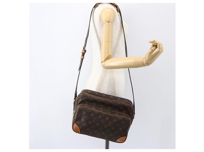LOUIS VUITTON Borsa a Spalla Monogram Nile M45244 LV Auth 156750A Monogramma - vista 23