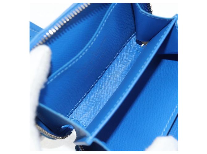 Portafoglio Soft Trunk Clouds Louis Vuitton Blu M45440 LV Auth 144891SAM - vista 10