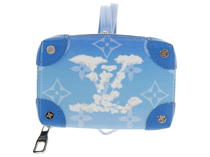 Portafoglio Soft Trunk Clouds Louis Vuitton Blu M45440 LV Auth 144891SAM - vista 13