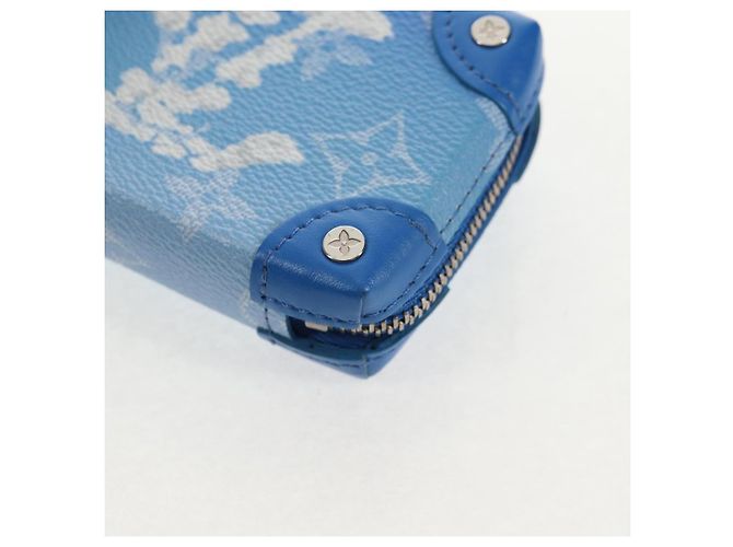 Portafoglio Soft Trunk Clouds Louis Vuitton Blu M45440 LV Auth 144891SAM - vista 15
