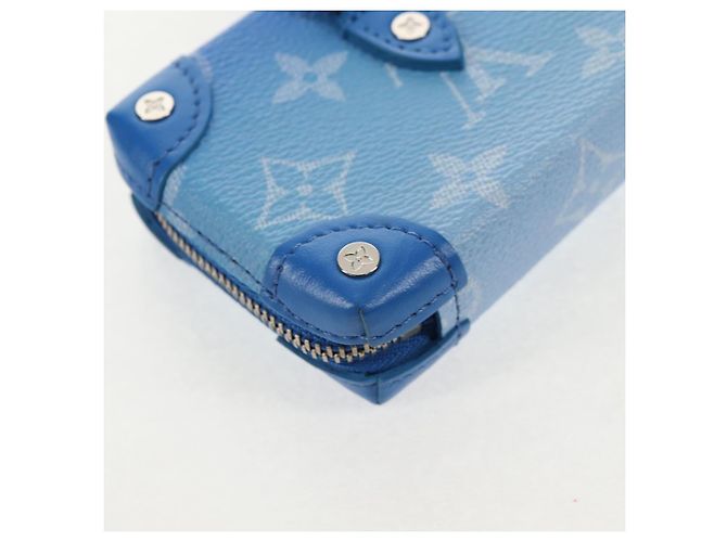 Portafoglio Soft Trunk Clouds Louis Vuitton Blu M45440 LV Auth 144891SAM - vista 16