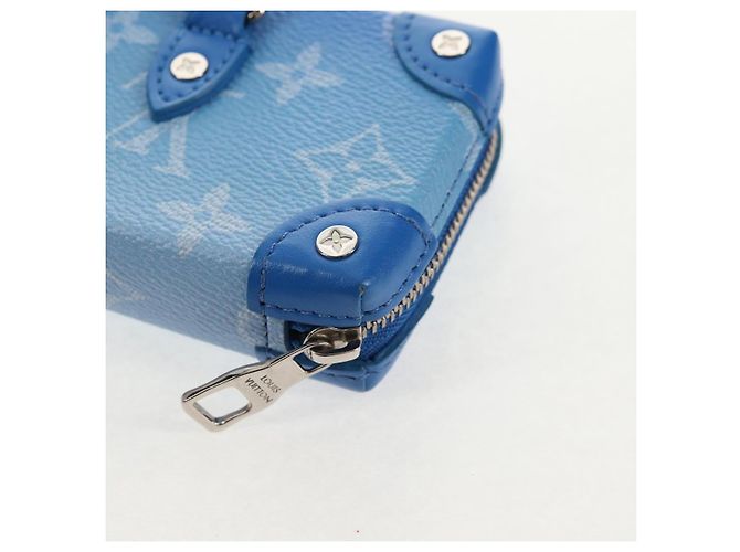 Portafoglio Soft Trunk Clouds Louis Vuitton Blu M45440 LV Auth 144891SAM - vista 17