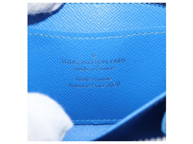 Portafoglio Soft Trunk Clouds Louis Vuitton Blu M45440 LV Auth 144891SAM - vista 20